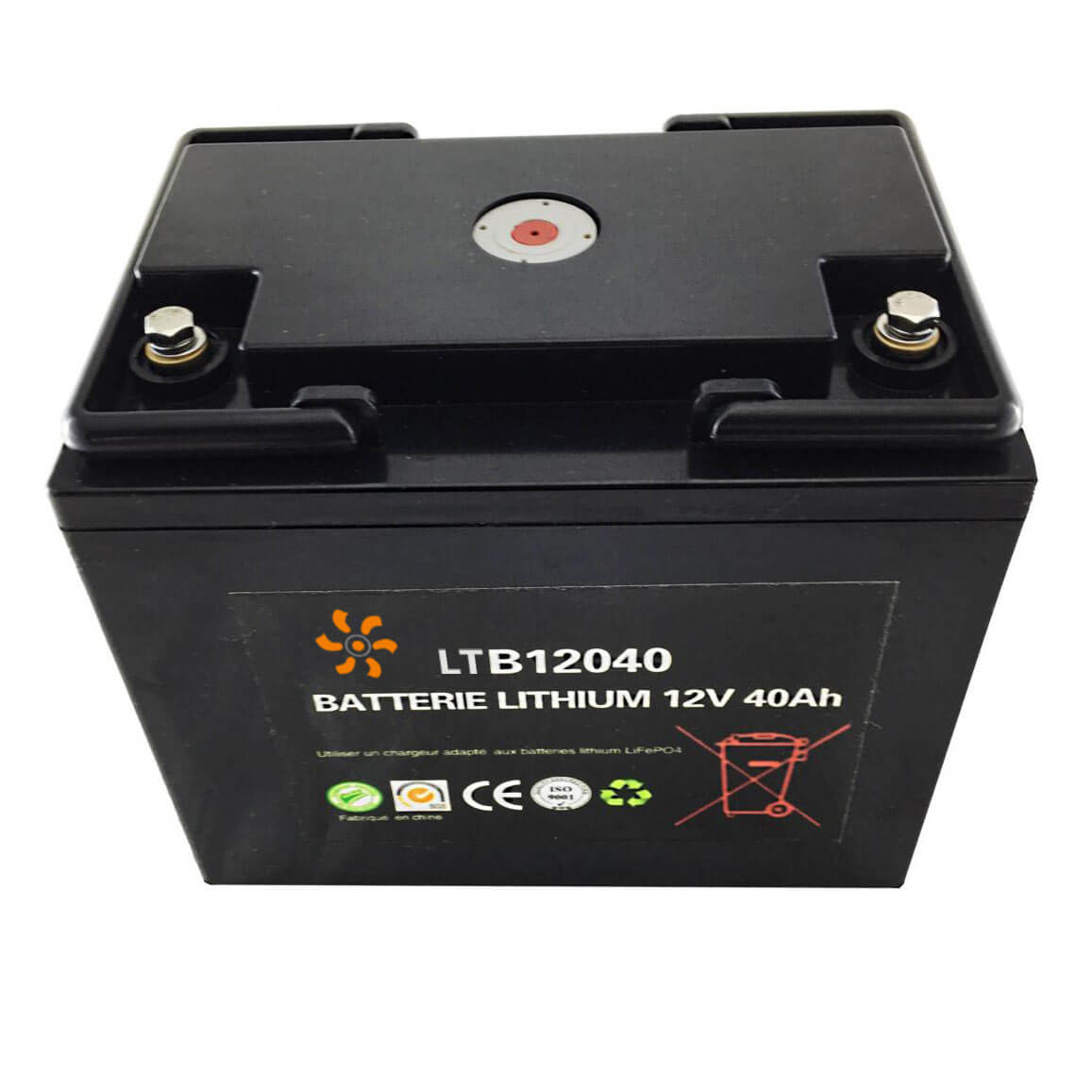 Batterie lithium 12V 40Ah LiTech • Fabricant batteries Lithium France