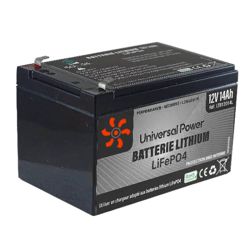 Batterie 12V LiFePO4 - Li-Tech • Batterie Lithium standard 12V LiFePO4