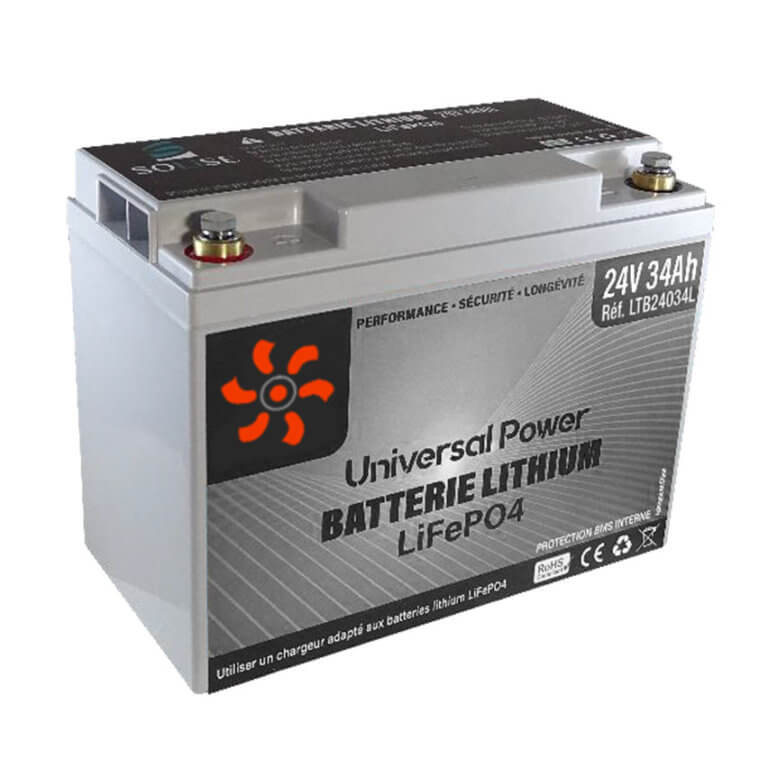 Chargeur de batterie lithium 24V 3A - Réf. LTCH2403 - Li-Tech