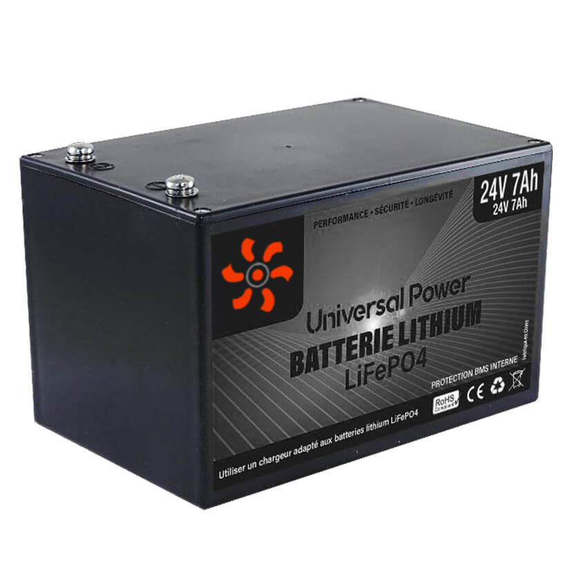 Batterie lithium 24V 18Ah - Réf. LTB24018L - Li-Tech • Vente en ligne  lithium sur mesure