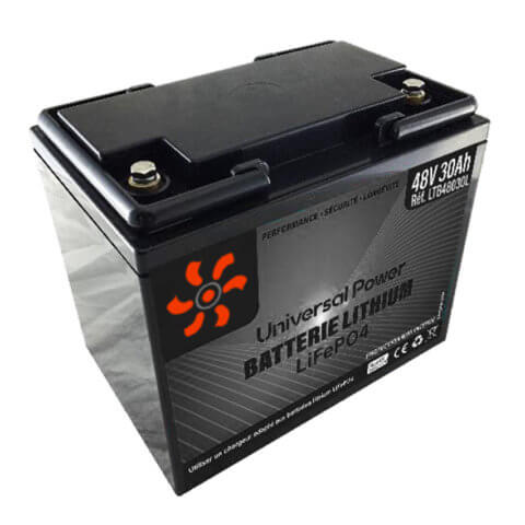 Batterie Lithium 24V 7Ah sur mesure dans boite de transport en aluminium