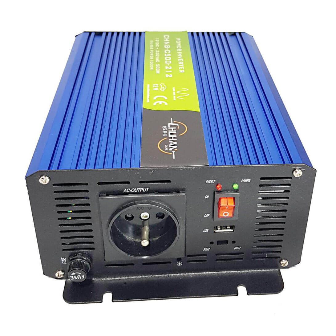 Convertisseur 12V DC à 220V AC 1000W - Li-Tech • Batterie Lithium Pro