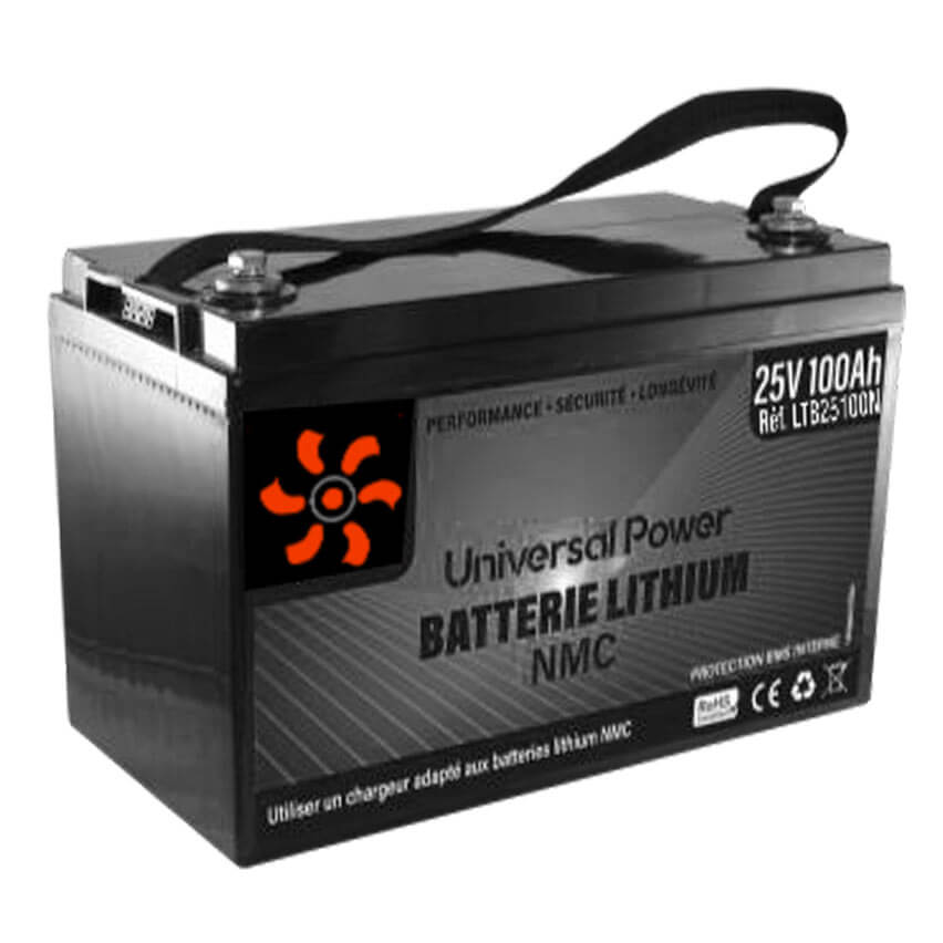 Lire la suite à propos de l’article Batterie lithium 25V 100Ah (NMC) – Réf. LTB25100N