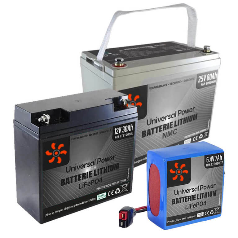 Batterie lithium 12V 30Ah - Réf.LTB12030L - Li-Tech Lithium sur
