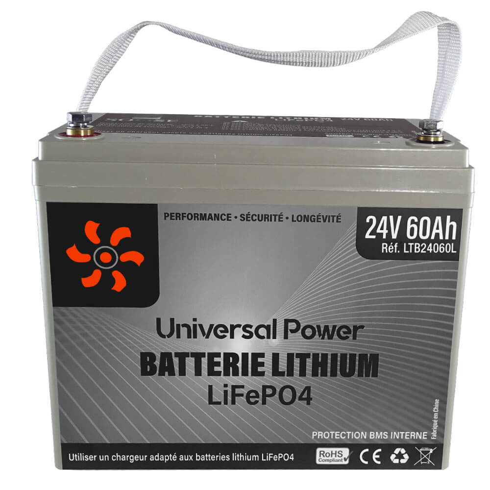 Lire la suite à propos de l’article Batterie lithium 24V 60Ah – Réf. LTB24060L