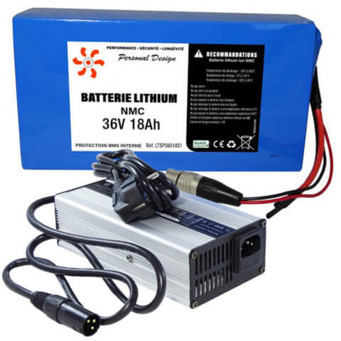 Batterie lithium 12V 30Ah - Réf.LTB12030L - Li-Tech Lithium sur