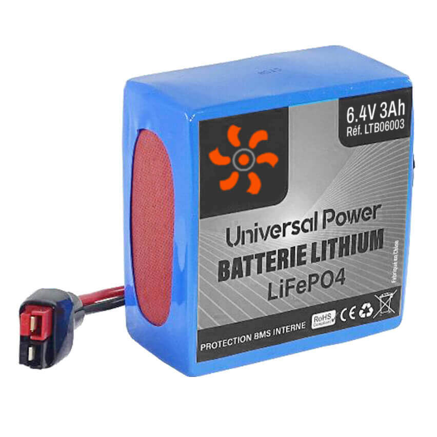 Lire la suite à propos de l’article Batterie lithium 6V 3Ah – Réf. LTB06003