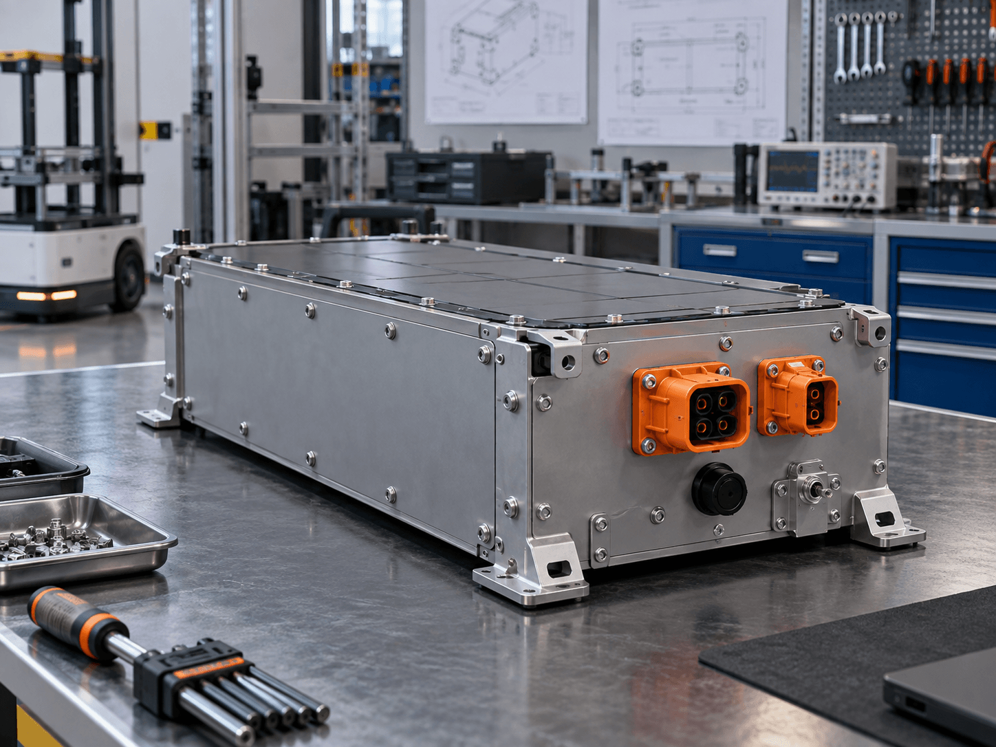 AMR robot mobile autonome dans une usine