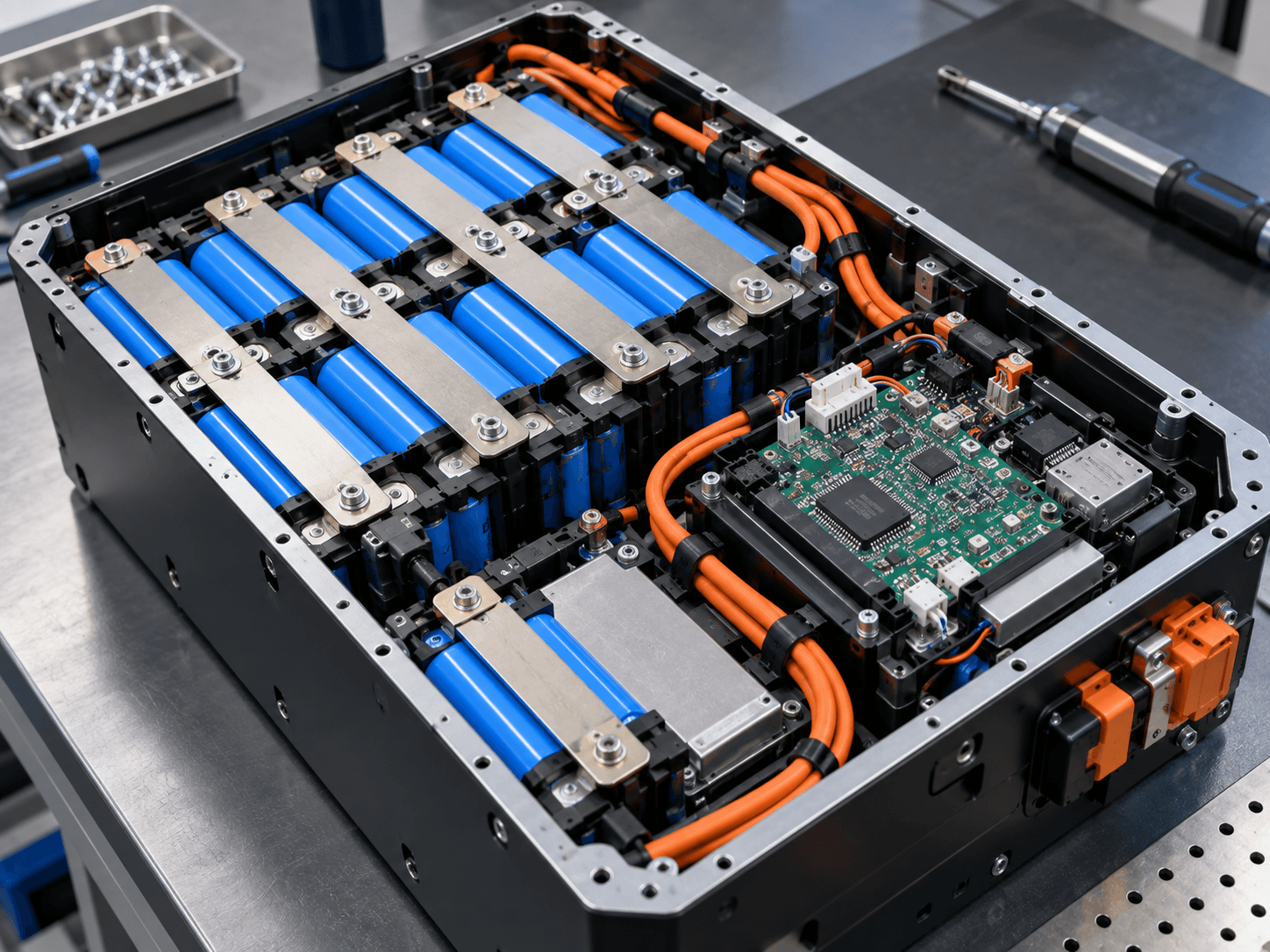 BMS pour batterie lithium AGV et robot industriel